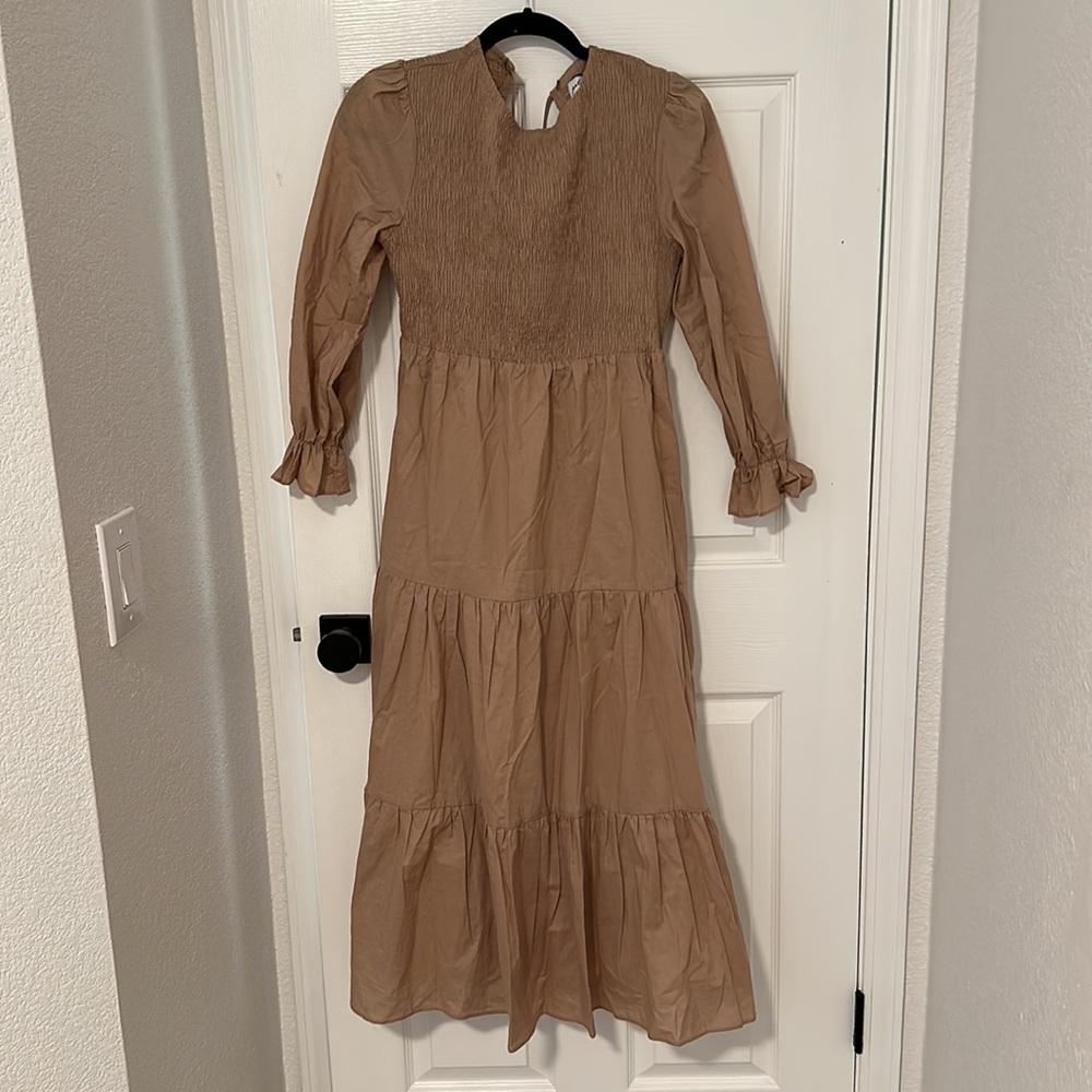 Petal and pup brown dress